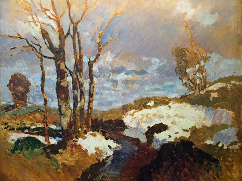 1863-Carl Vinnen - Inizio primavera